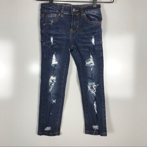 Jeans V.I.P. Distressed little Girl pants